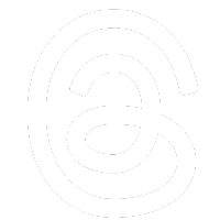 threads swirl white Logo