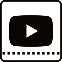 Youtube Icon - Small - Black