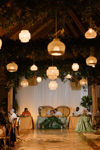 Luxury wedding reception in Chicago