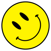 Smiley yellow face icon