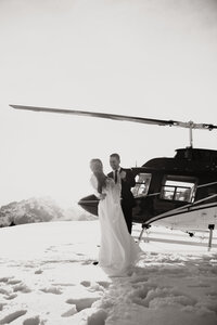 Helicopter elopement in Canada