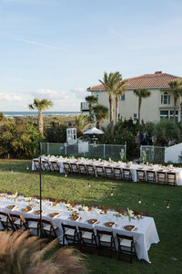 Sunset engagement photos at Steps Beach Nantucket in August