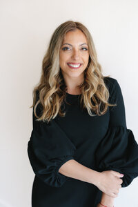 Bride and groom walk up memorial steps at their DC wedding