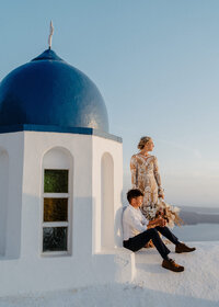 Santorini Greece Adventure Elopement