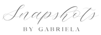 Logo - Snapshots by Gabriela