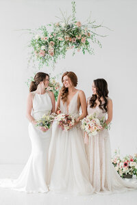 spring brides with hanging installation