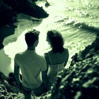 Happy couple standing together by the ocean, symbolizing renewal and closeness after completing online couples therapy with Relationship Experts in Florida, USA.