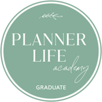 Planner Life Academy graduate badge