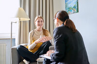 Client communicates with provider at The Practice, which offers mental health therapy services in Tempe, Tucson, and Phoenix, AZ.