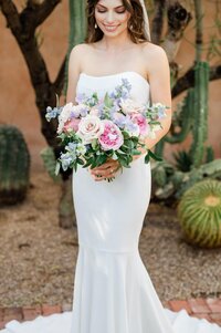 Wedding at The Royal Palms bridal portrait