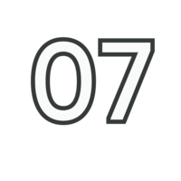 number 07