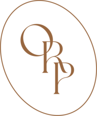 ORP monogram in oval logo