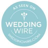 wedding wire circle badge