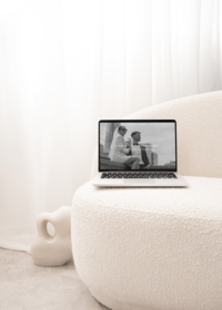 Custom website design for photographer