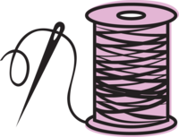 illustration of thread icon