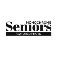 Monochrome Seniors Magazine logo