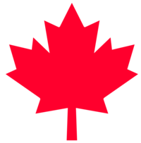 Red Canadian Maple Leaf