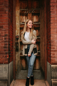 Senior year photoshoot in the Twin Cities, offering a variety of settings to showcase your personality and mark this important milestone.