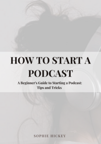 Free guide on how to start a podcast