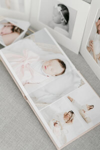 Linen photography album books