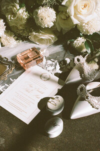 Shoes, vows, rings and more from wedding