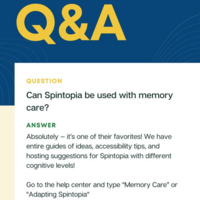 Spintopia - A fully hosted, interactive game for seniors