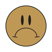 frowny face