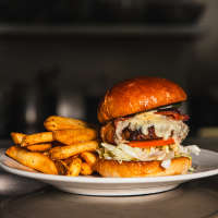 Prime Burger at Max Dale's Steak and Chop House Restaurant serving Burlington and Mount Vernon Washington