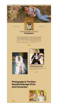 Georgie showit website template mockup
