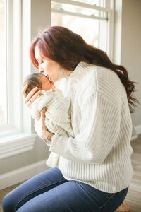 Plymouth Michigan Momma , taken by maternity and newborn photographer