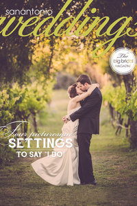 San Antonio Weddings Magazine Cover picture was taken by Expose The Heart Photography