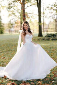 bridal portrait taken by wedding photographers lexington ky