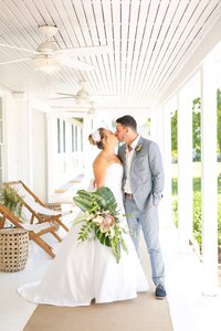Hawaiian tropical theme wedding in St. Michaels, MD by Sara Reynolds Events