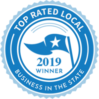 badge for the Top Rated Photographer award receiced by Top Rated Local in 2019