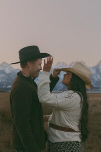 Adventurous wedding photography Boise Idaho mountains