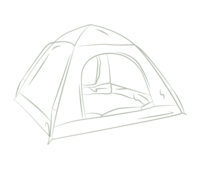 tent illustration