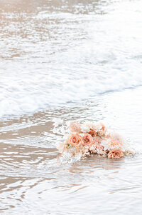 neutral color palette wedding bouquet inspiration Seattle wedding photographer