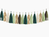 DIY Tassel Garland (30 min. assembly)