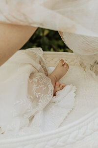 Buffalo, NY baptism photography. Courtney Broska Photography.