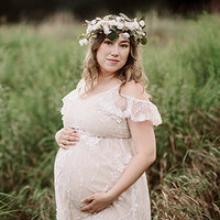 Beach maternity session in Gloucester MA