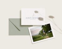 Brand design with feature illustration for photographer