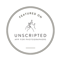 logo for unscripted magazine