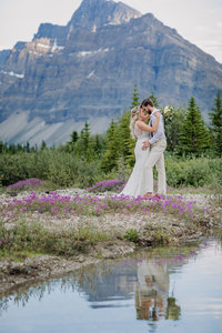 peyto lake elopement photography