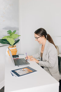 Emily Branton, founder of Boss & Buddha doing consulting work