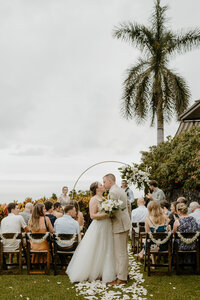hale wailele Kona Wedding
