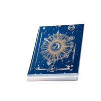 Mystical Moon Phase Element in Goddess Star Template Symbolizing Transformation and Wisdom