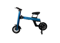 Blue Foldable E-Bike M2