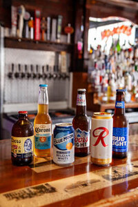 Selection of cold beers