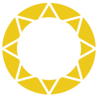 transparent yellow circle
