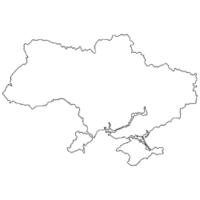 Ukraine Geographical Outline